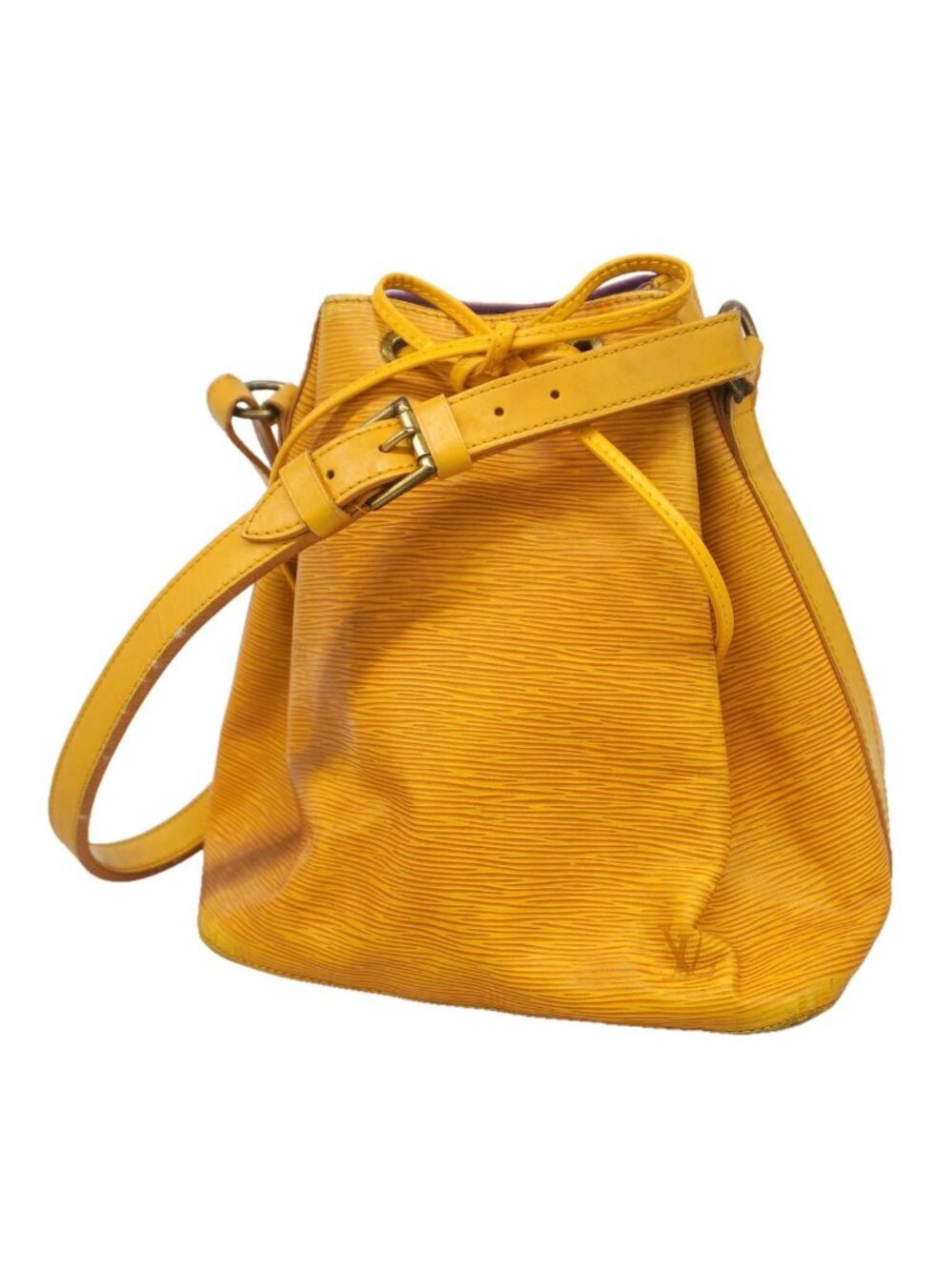 Louis Vuitton Shoulder Bag Epi Petit Noe Jaune